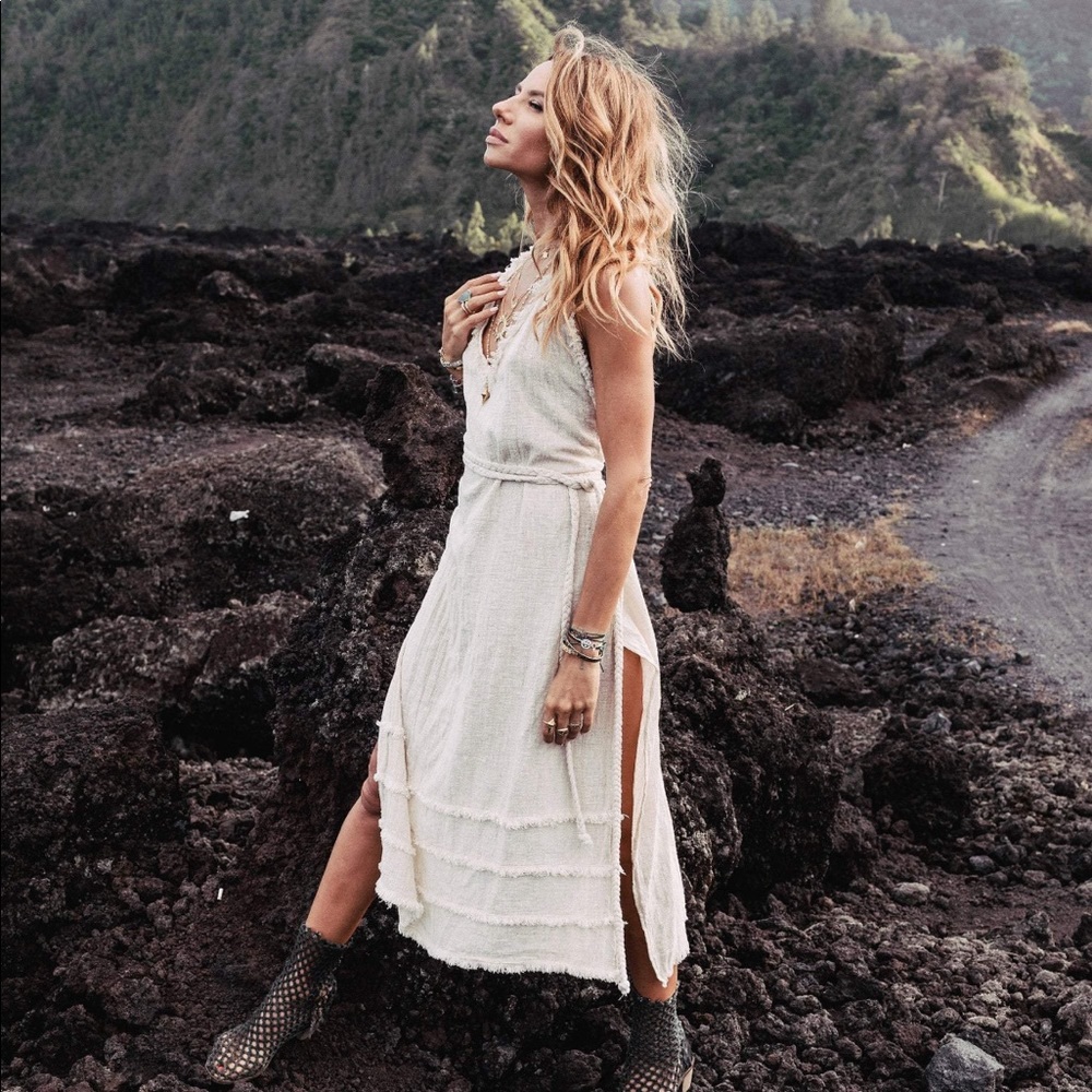 Bohemian Wrap Wedding Dress